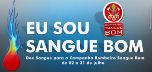 Hemocentro da Santa Casa de Misericórdia de São Paulo participa da Campanha Bombeiro Sangue Bom